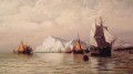 Artic Caravan barco paisaje marino William Bradford